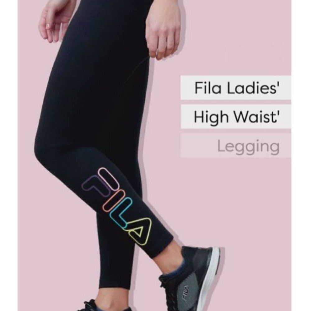 NWT - Fila Logo Athletic Tights  - Size S